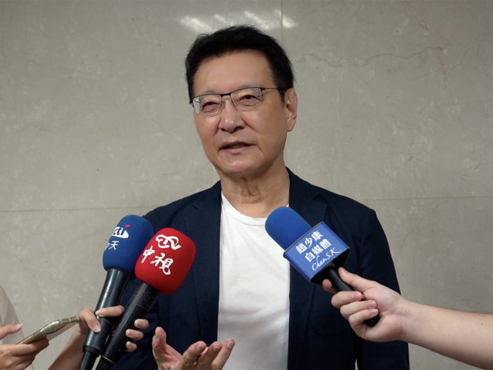 趙少康表示，侯友宜為尊重柯文哲至今沒有談副手，很有誠意。（圖：趙少康自媒體辦公室提供）