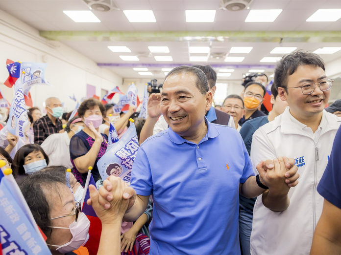 李乾龍驚爆，侯友宜已有副手人選。（圖：侯競辦提供）
