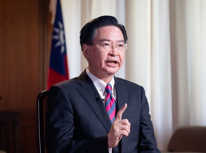外交部長吳釗燮談拜習會。（圖：外交部網站）