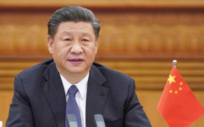 外傳大陸國家主席習近平否認2035年武力攻打台灣的計畫。