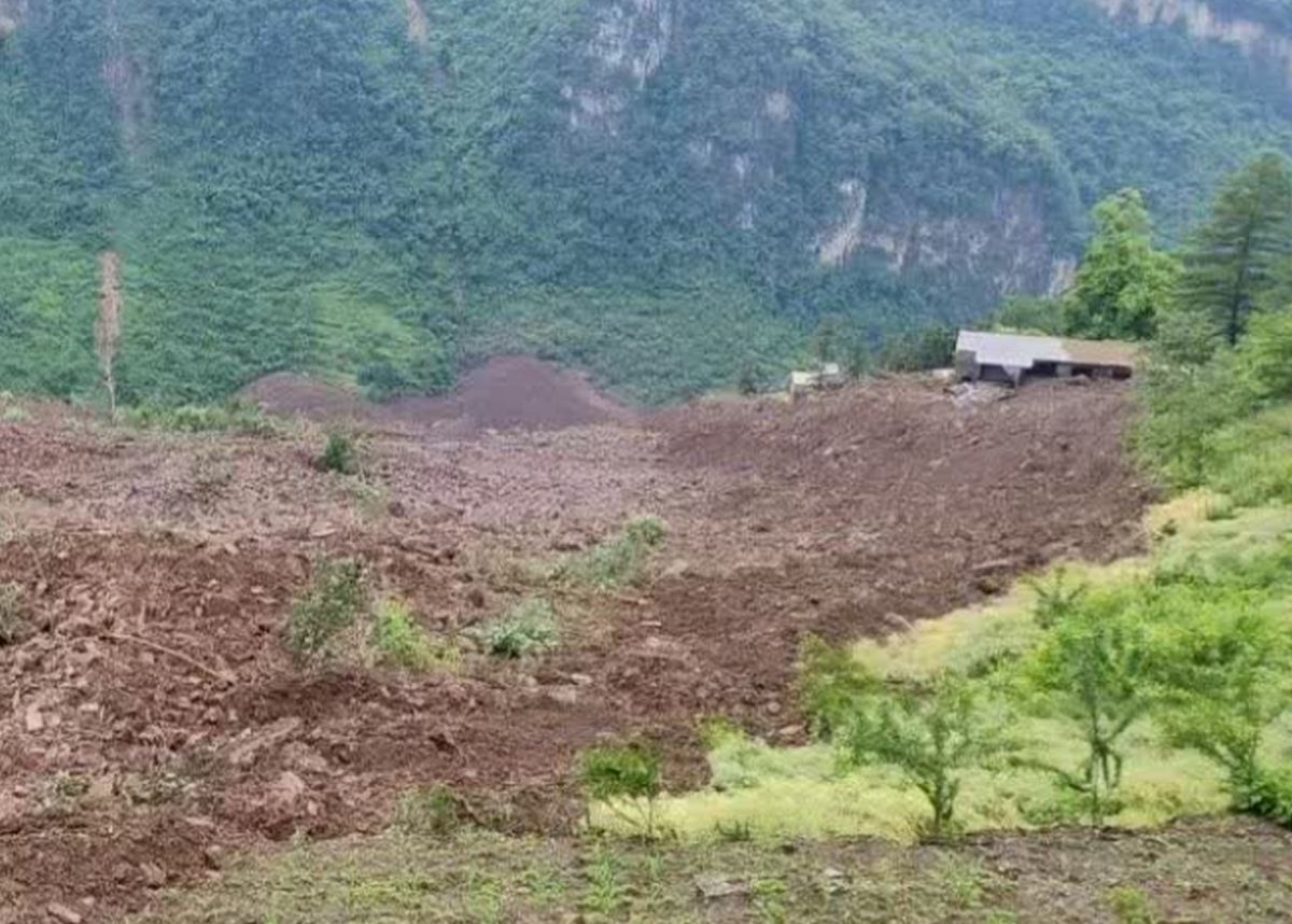 貴州畢節一天兩起山崩事件　估可能8戶10餘人遭困